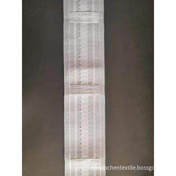 American white polyester curtain tape 8-8.5CM